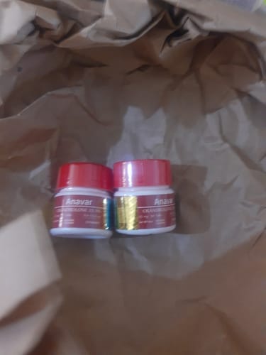 Customer photo review of ANAVAR | Oxandrolona (Anavar) 25mg 50 tabs