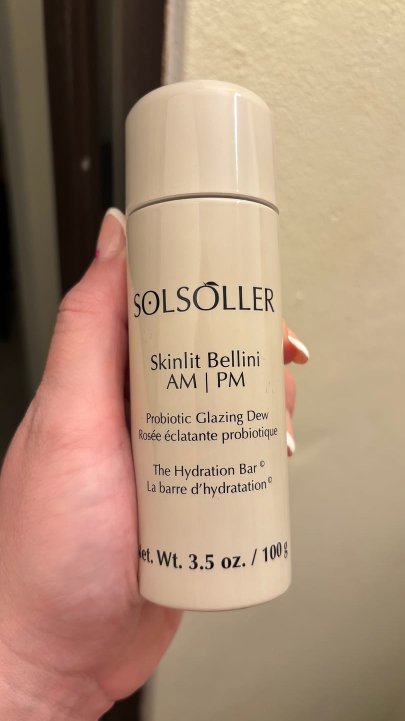 Customer photo review of Skinlit Bellini AM|PM - The Probiotic Glazing Serum