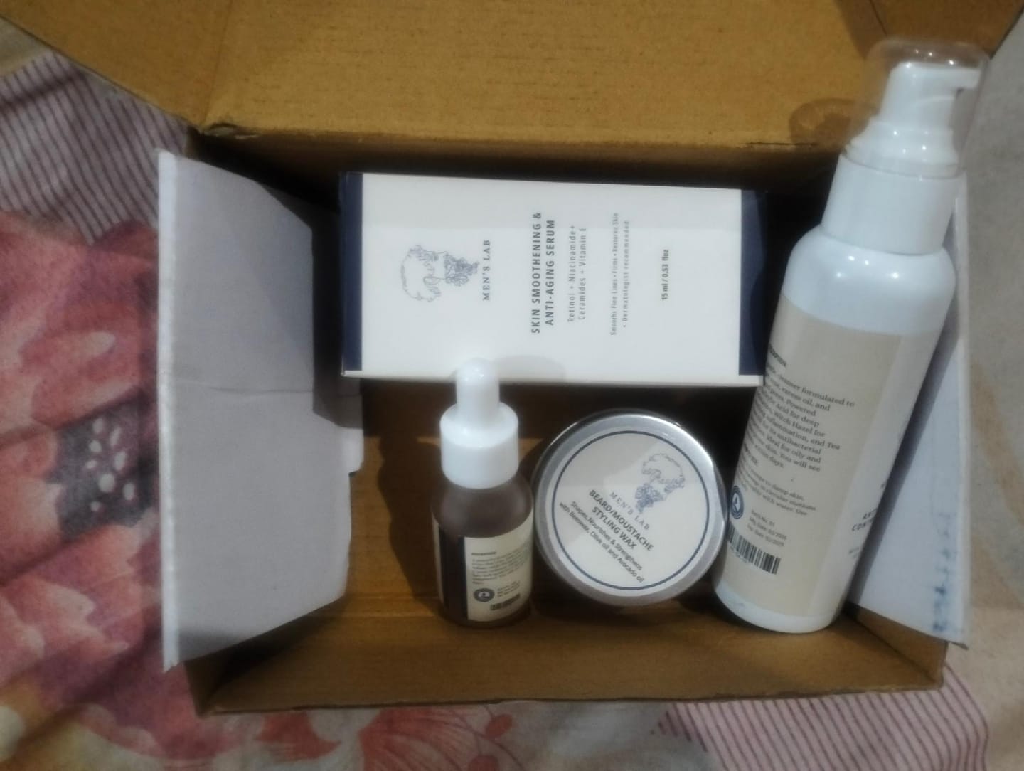 Customer photo review of Brightening & Anti aging bundle (Anti Aging Serum + Fairness Facewash)