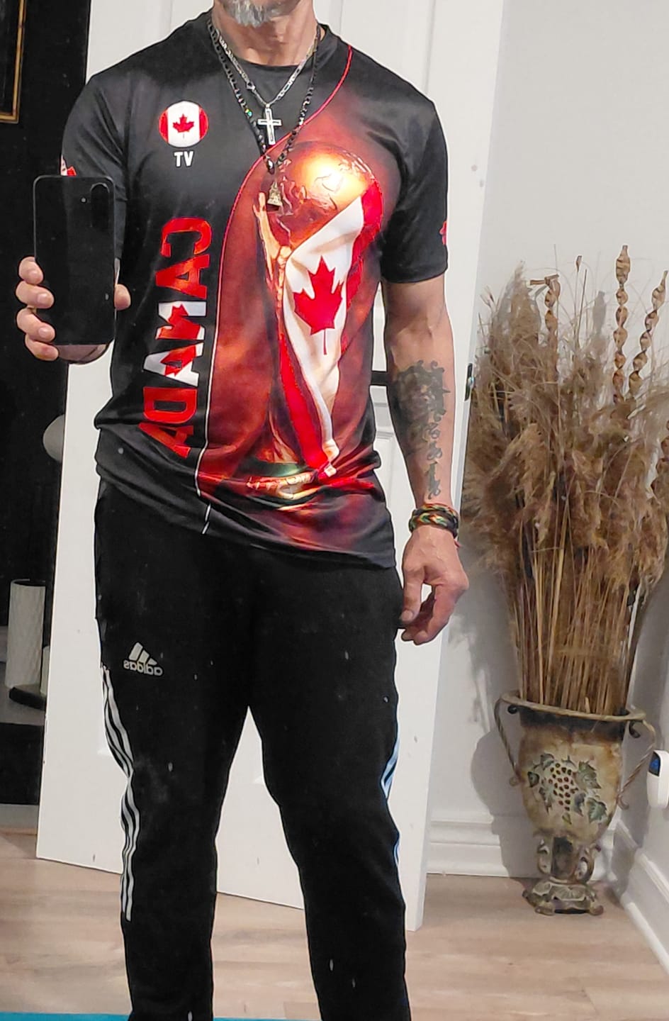 Customer photo review of Unisex Shirt - Custom Canada World Cup 2026 3D Shirt