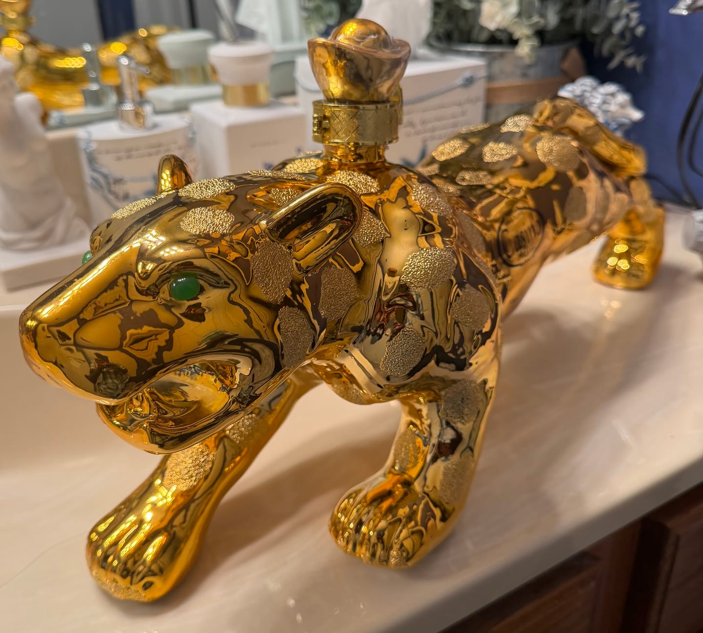 Customer photo review of Jaguar Gold Tequila Anejo 1.75L