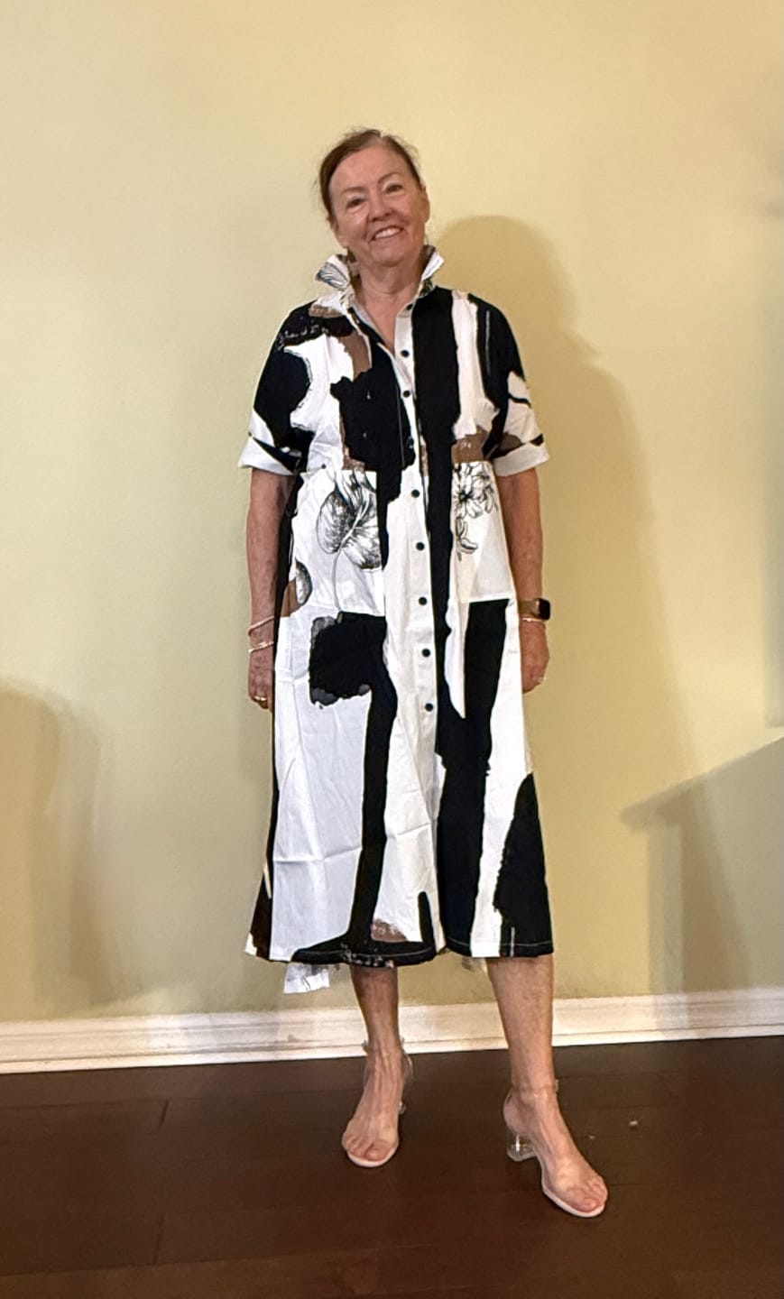 Customer photo review of Urban Brixton Shirt Dress, Zebra