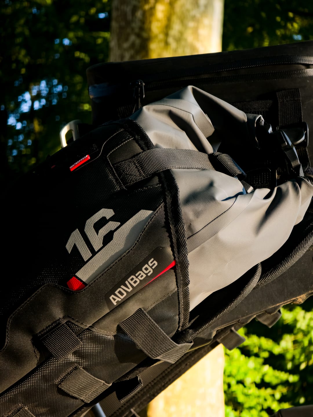 Customer photo review of ADVBags 16 – Rackless Saddle Bags