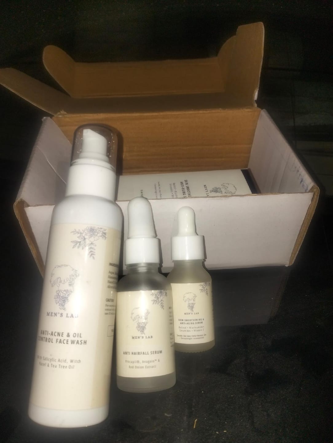 Customer photo review of Anti-Acne & Oil Control Facewash