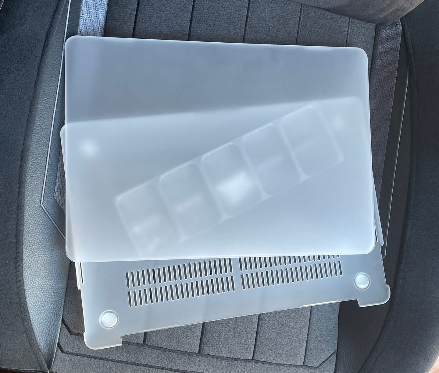 Customer photo review of Clear Frost Protective Case for MacBook Air & Pro 11/13/14/15/16 inch