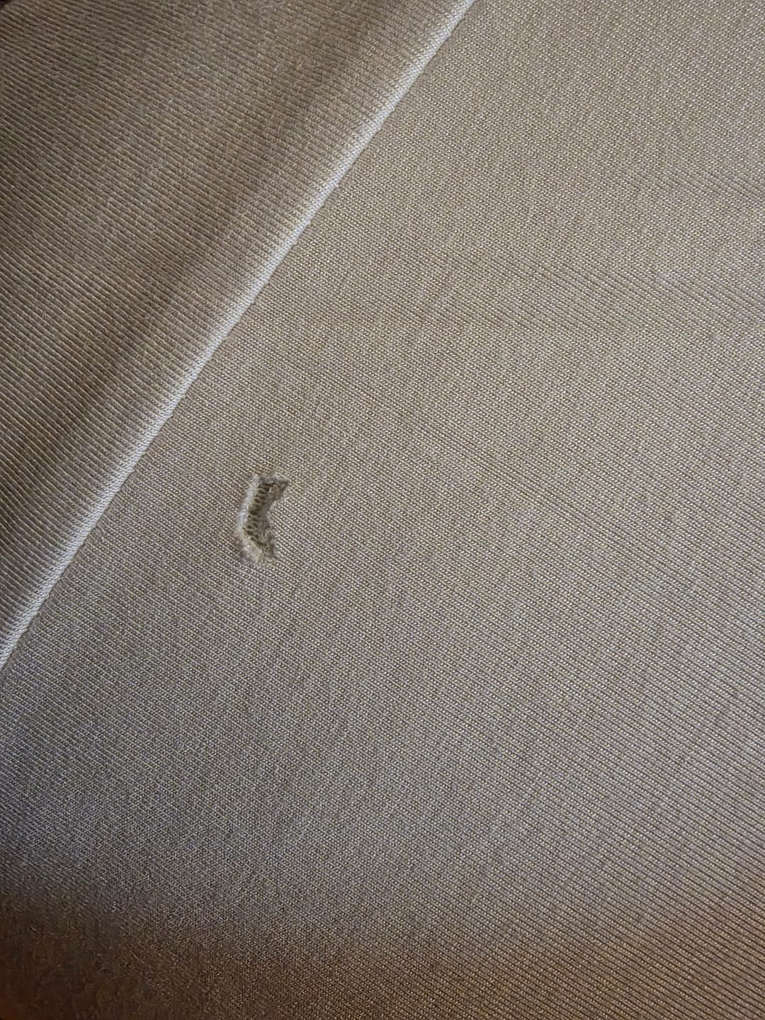 Customer photo review of Bamboujee Waterproof Fitted Sheet - Sand