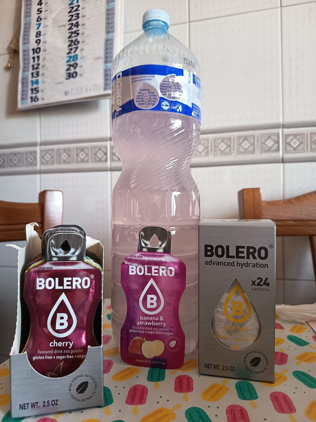 Customer photo review of Bolero Sticks 48 Bustine MIX 3g, Bevanda Istantanea Zero Zuccheri e Poche Calorie