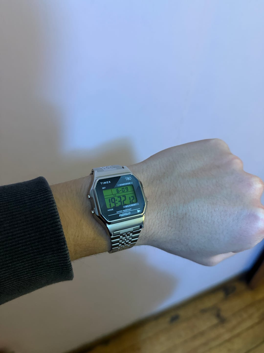 Customer photo review of Reloj Digital Timex TW2V19000 Indiglo T80 34 mm