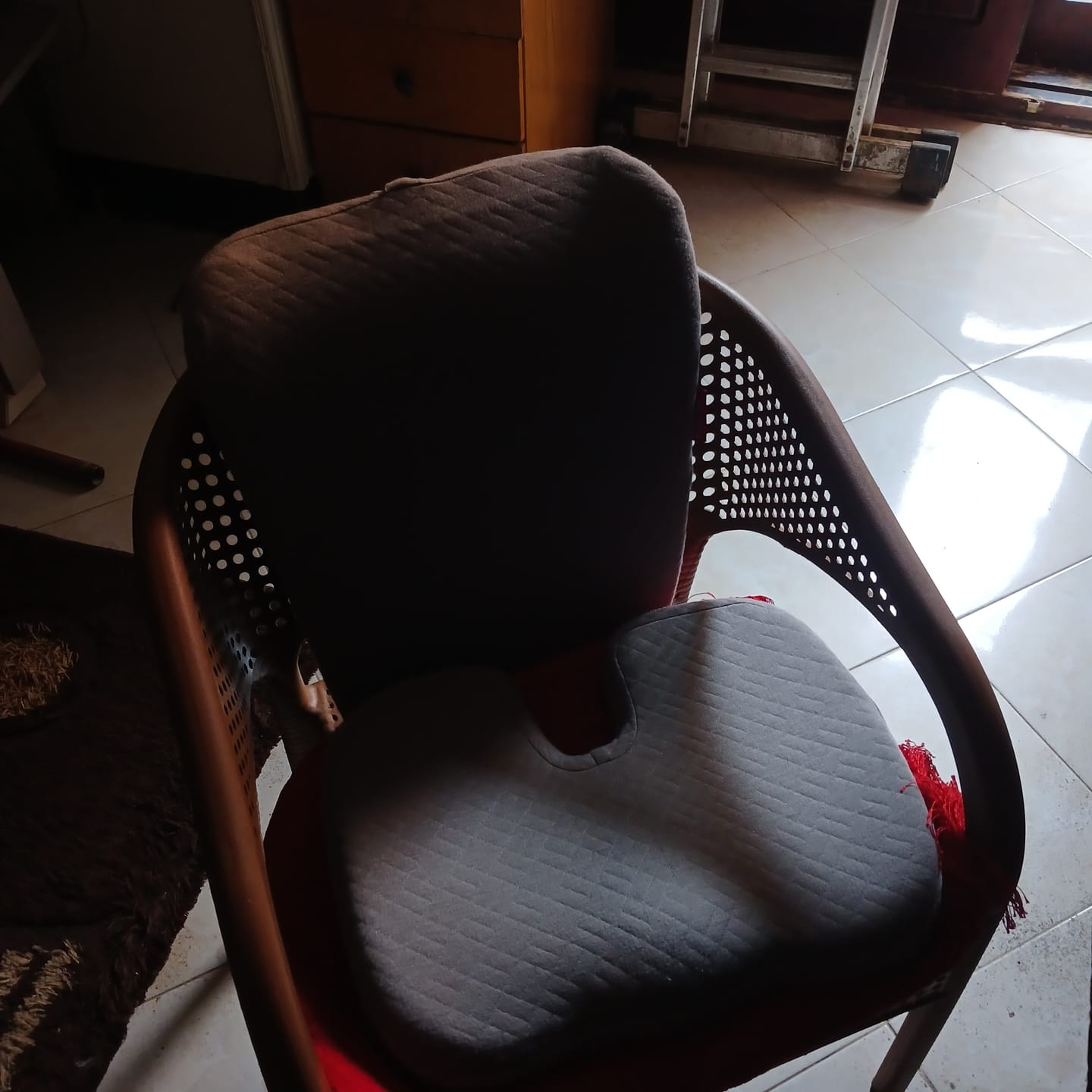 Customer photo review of Ruf- Full back Support Pillow