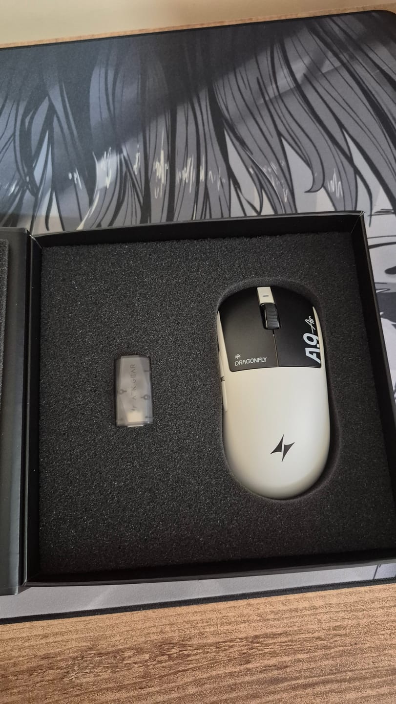 Customer photo review of ATK Dragonfly A9 Air Series Wireless Mouse