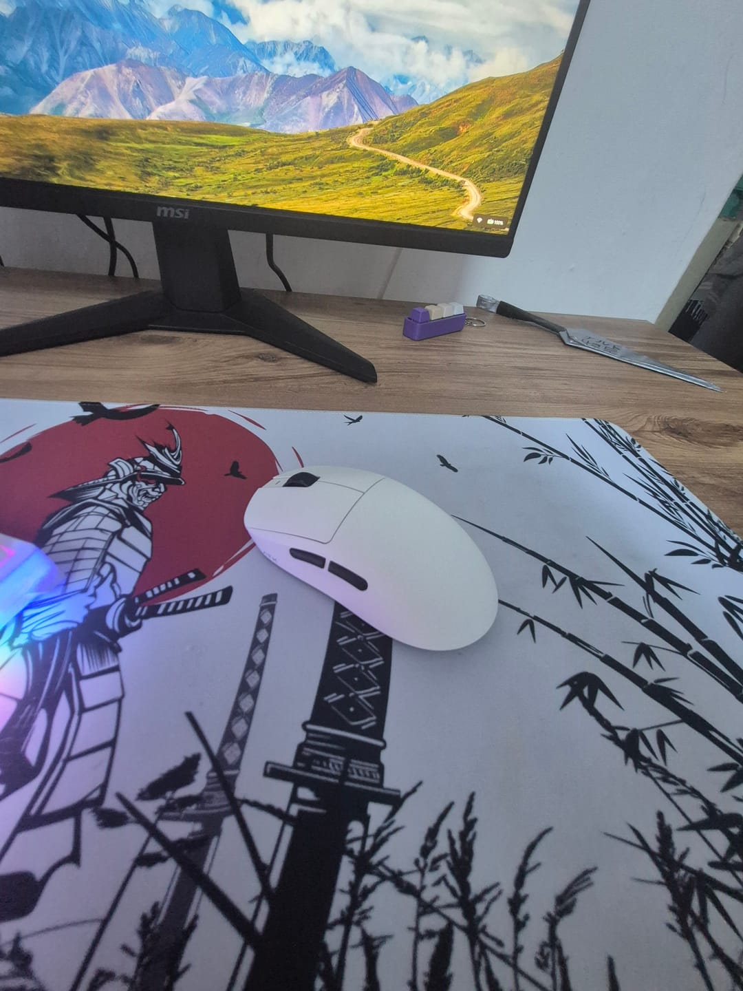 Customer photo review of ATK Dragonfly A9 Wireless Mouse
