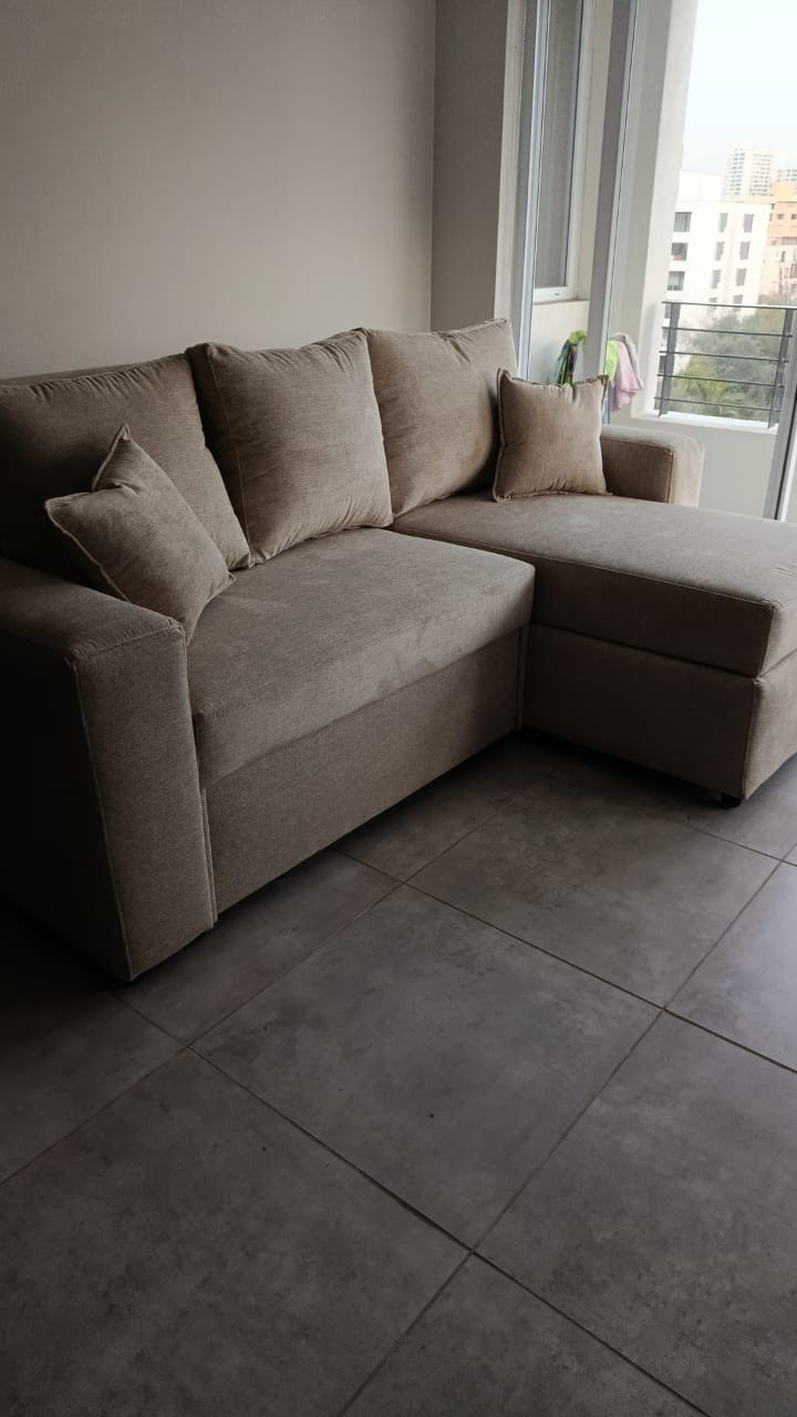 Customer photo review of Sofá cama Siena seccional
