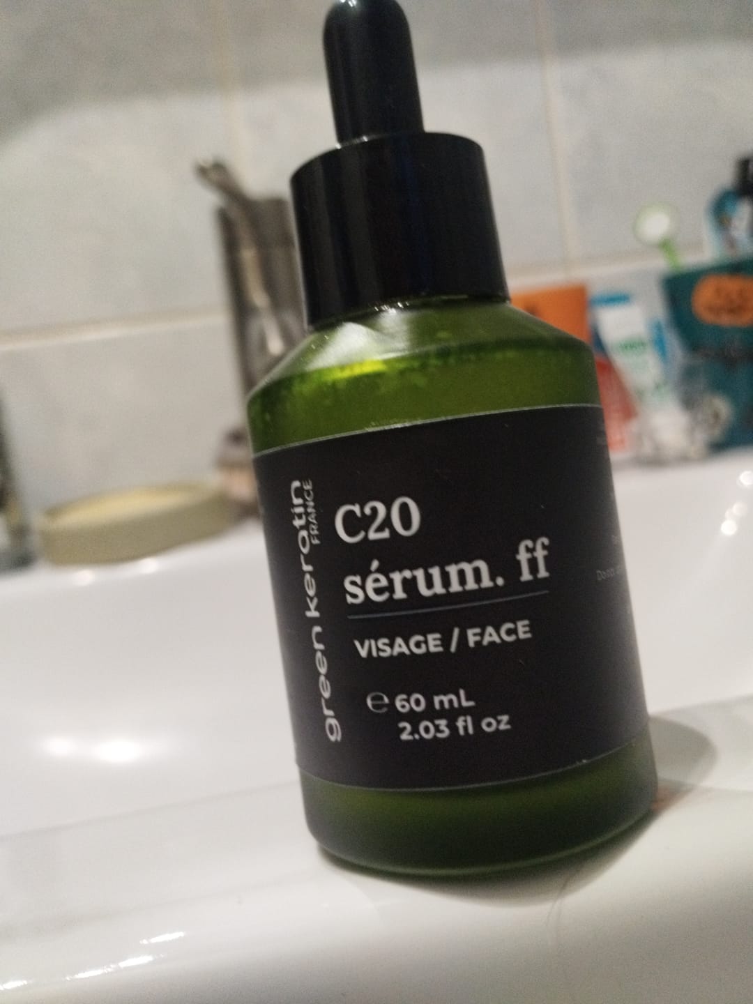 Customer photo review of C20 Sérum pour le visage