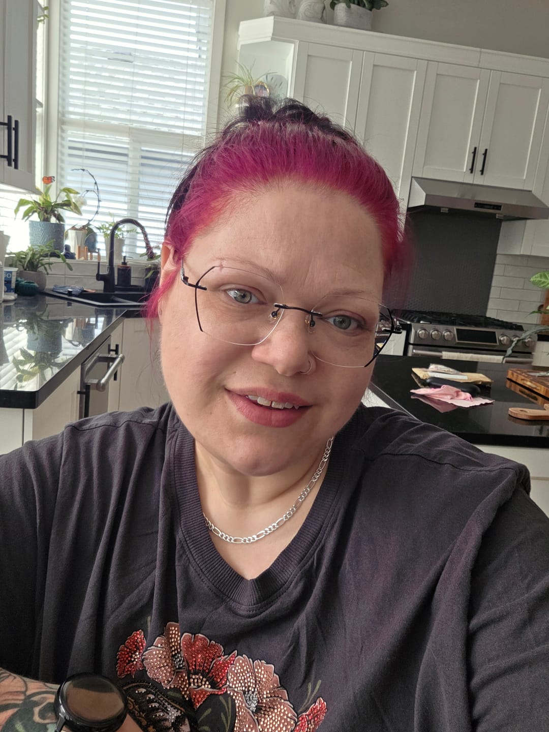 Customer photo review of Ella Eyeglasses
