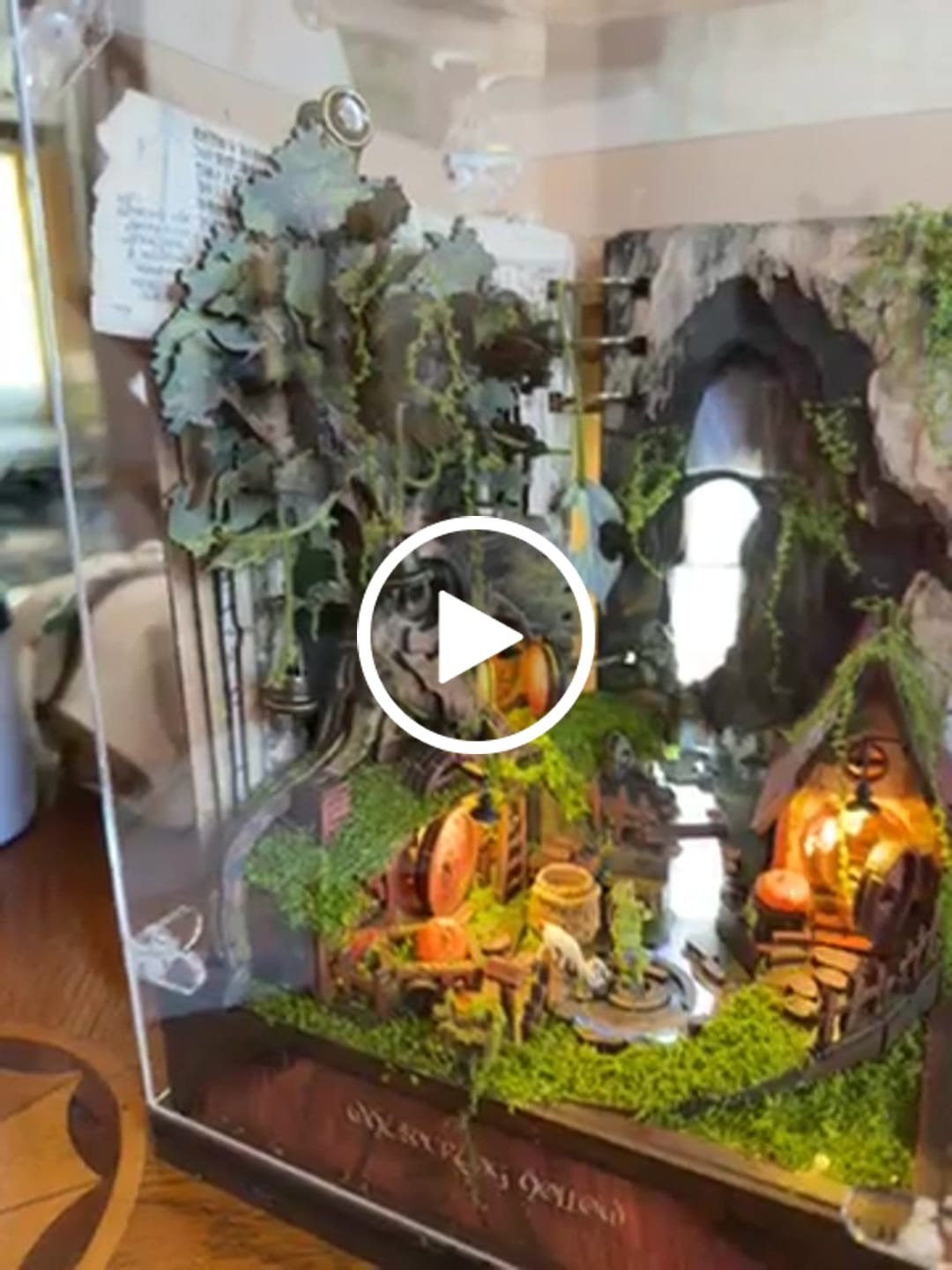 Customer video review of Whispering Hollow Miniature House Kit (Music Box) | Collector's Edition