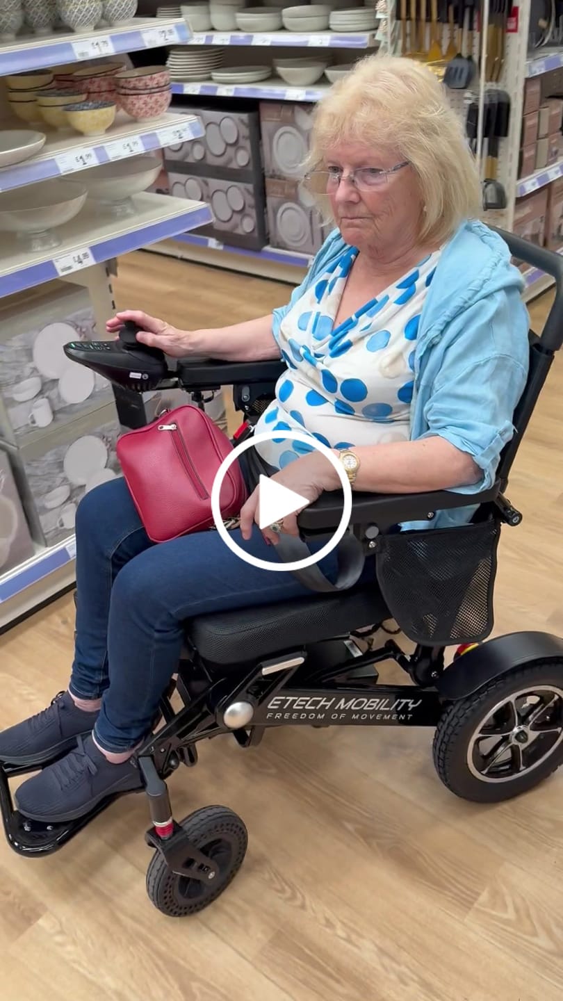 Customer video review of 24V 12Ah Lithium-ion Battery for V3 Freedom Pro Powerchair