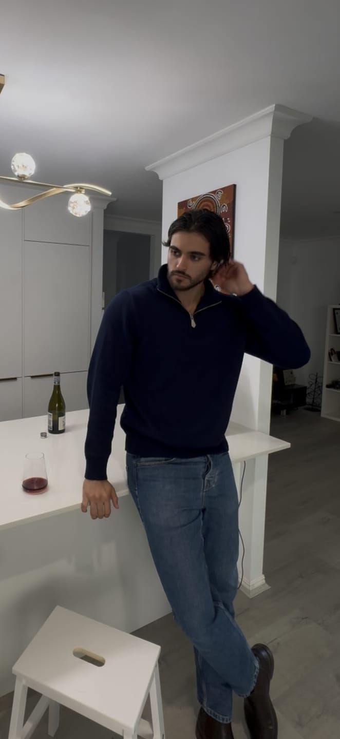 Customer photo review of Signature Quarter-Zip