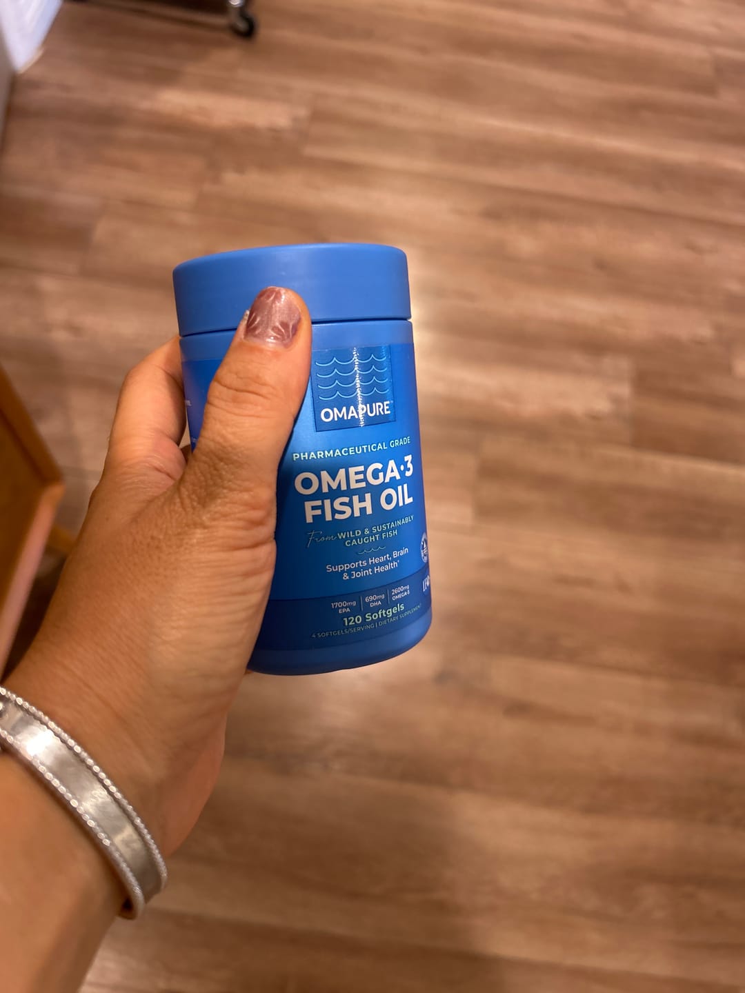 Customer photo review of OMAPURE Omega-3 Fish Oil