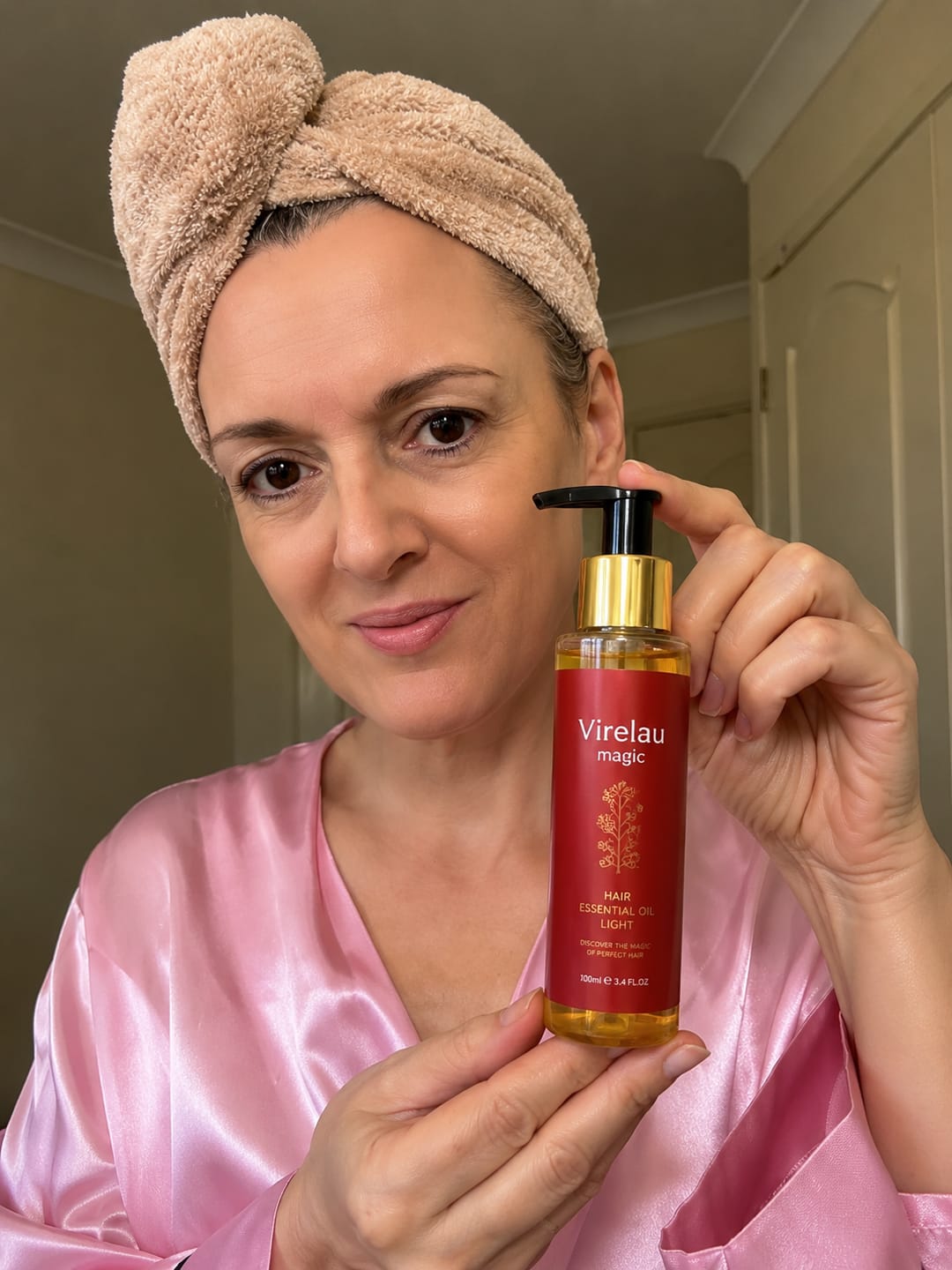 Customer photo review of Virelau Magic — Le rituel corps qui hydrate, nourrit et sublime la peau