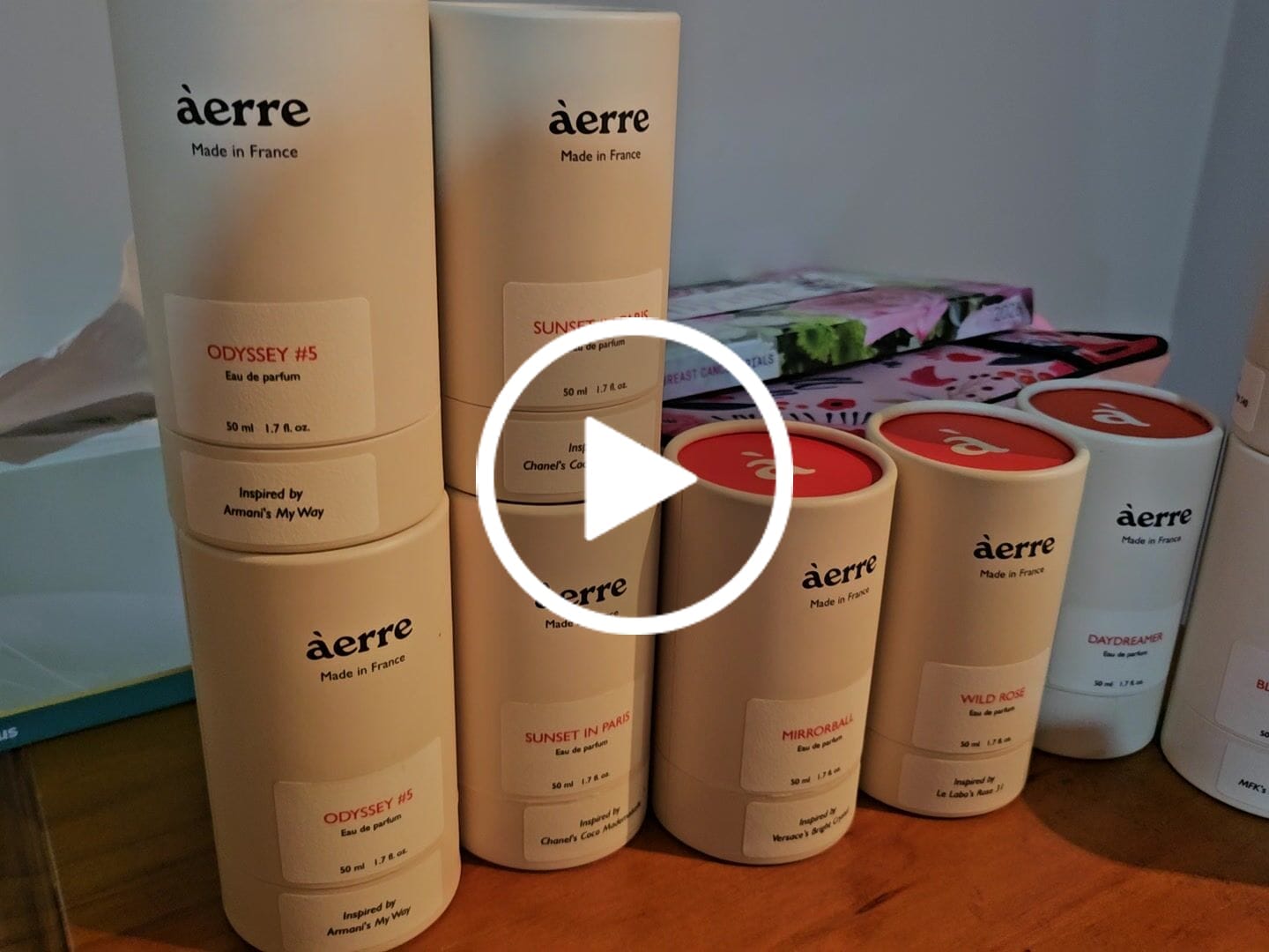 Customer video review of Sunset in Paris