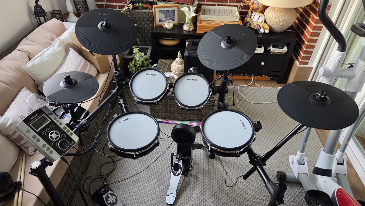 Customer photo review of Donner DED-300X Batería electrónica