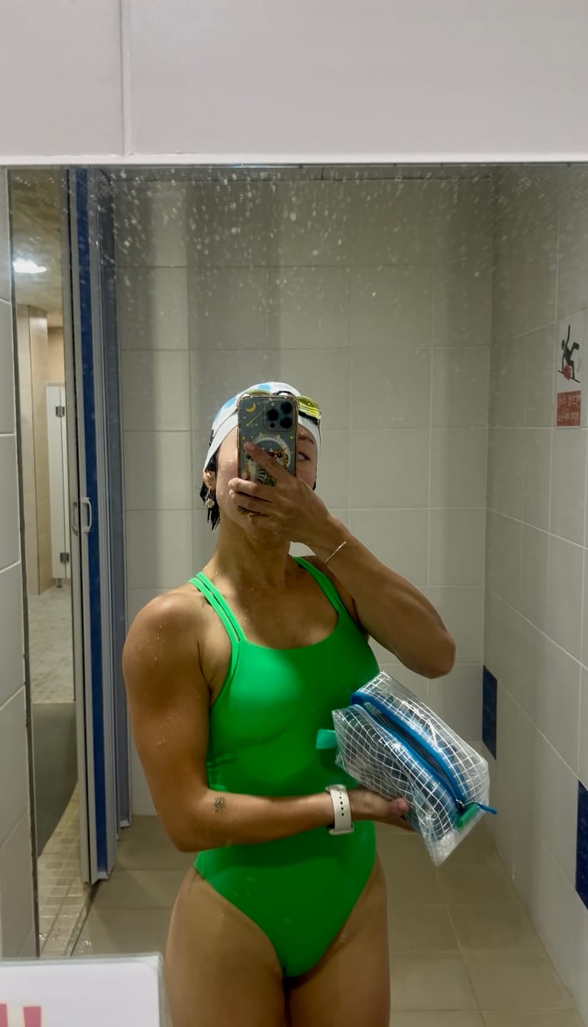 Customer photo review of FINLEY ONE PIECE - Meadow