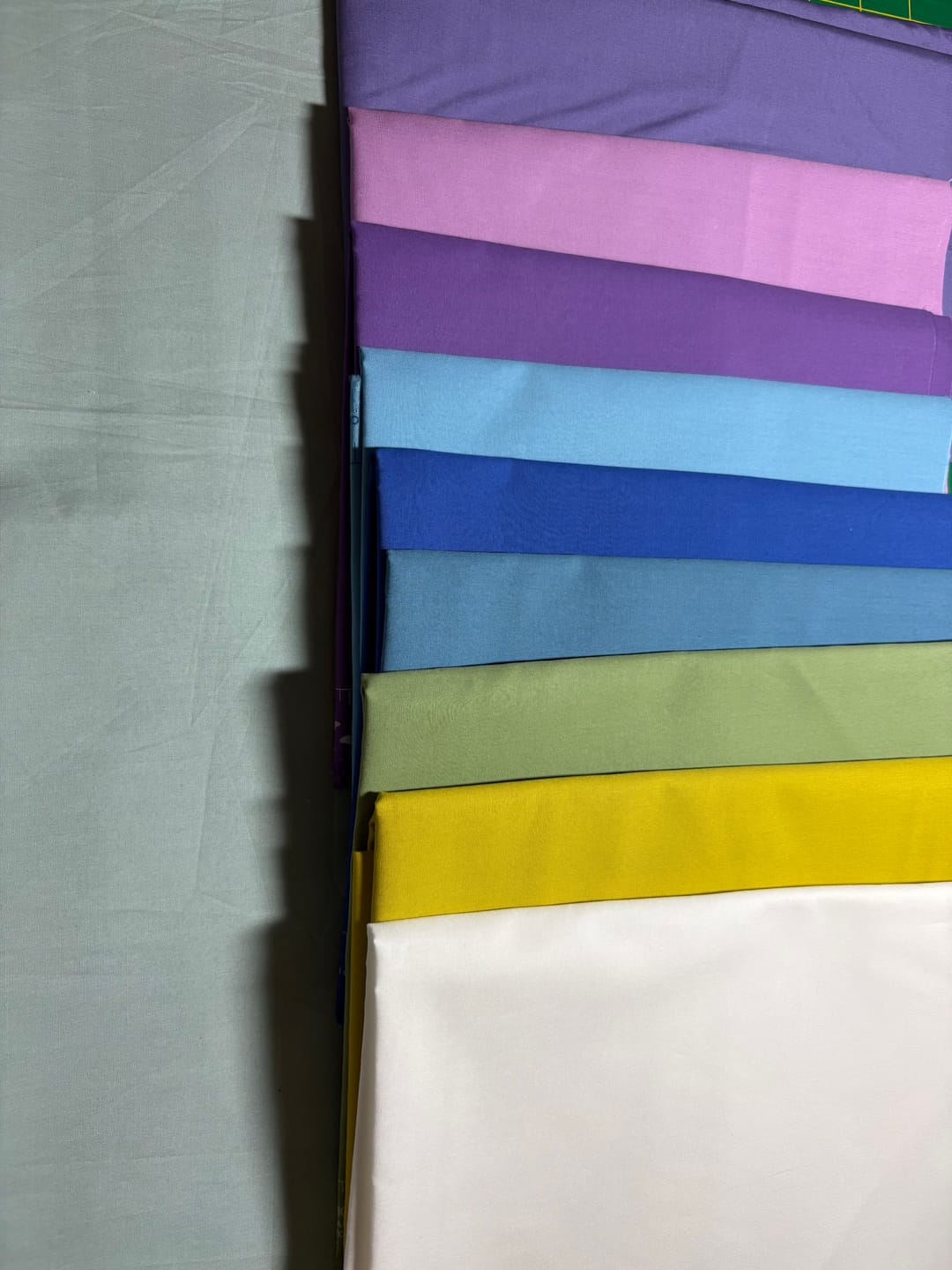 Customer photo review of Pure Solids Fabric Collection - Adrift