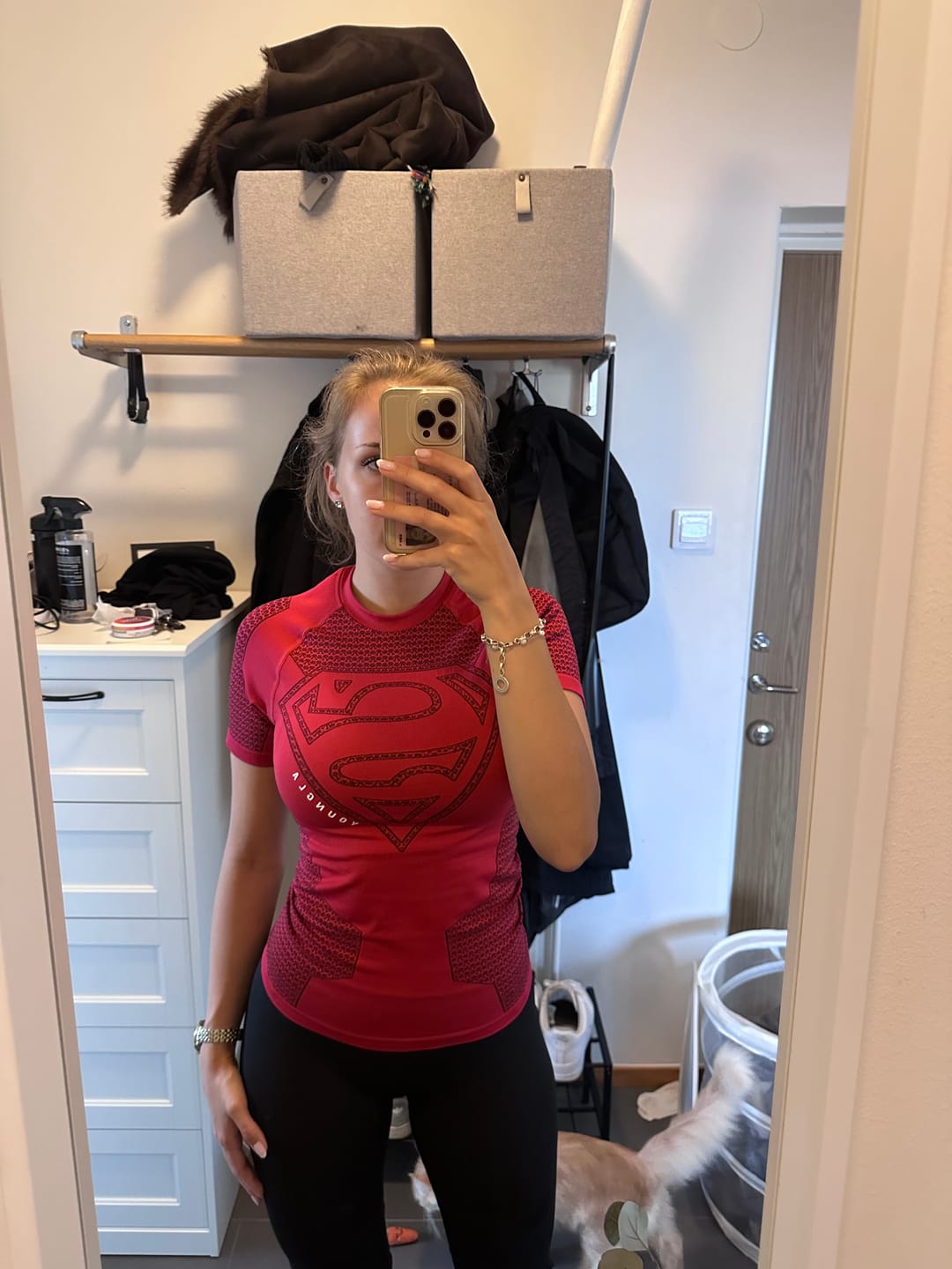Customer photo review of 4117 - Superman Compression Tees