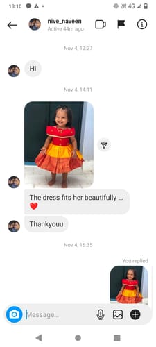 The Nesavu customer review from Nive Naveen