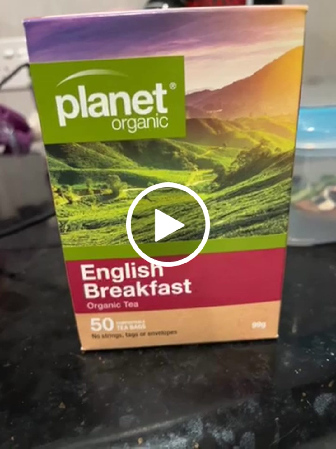 Customer video review of English Breakfast 50 Teabags - Certified Organic