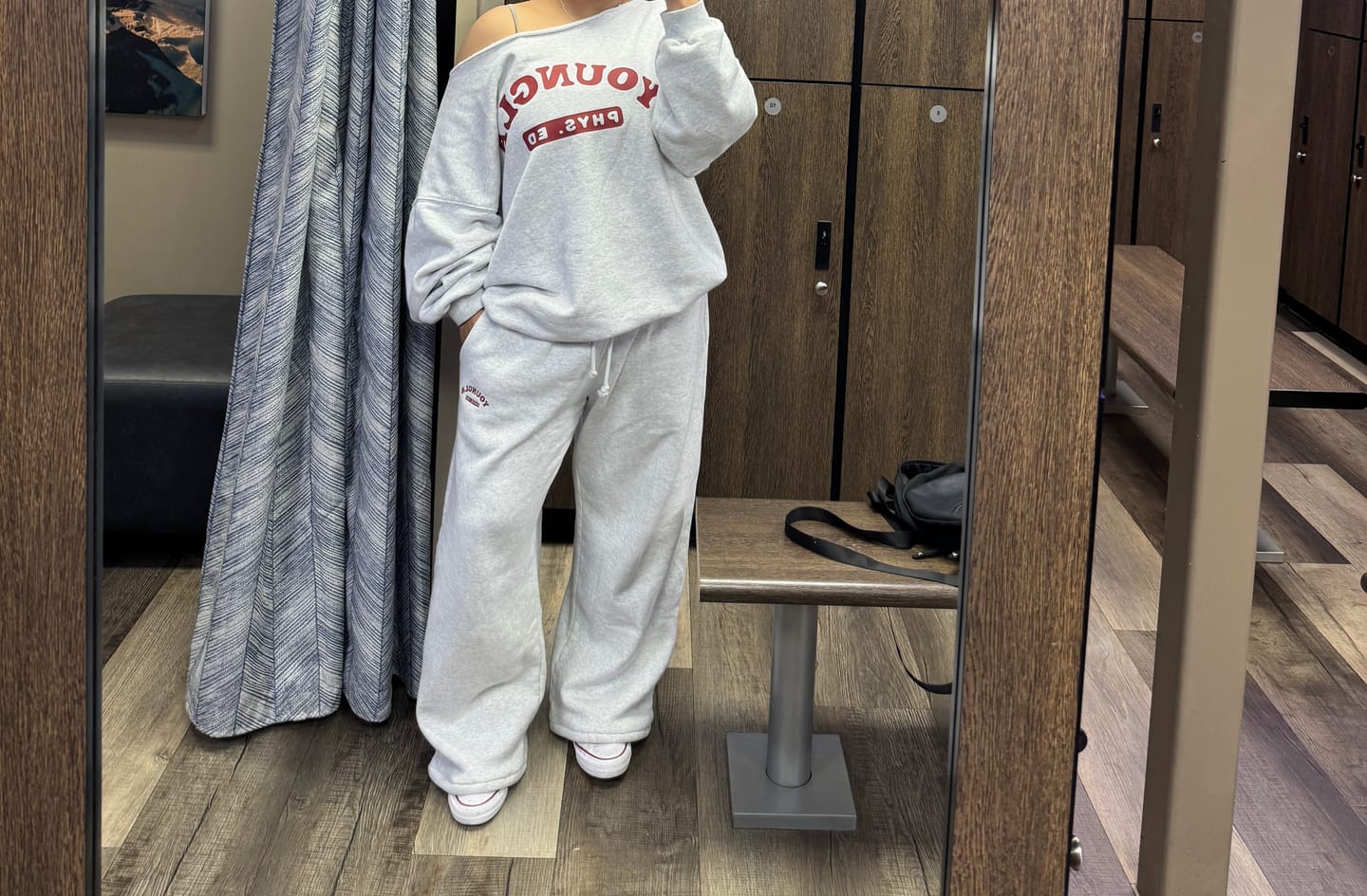 Customer photo review of W5198 - P.E. Crewneck