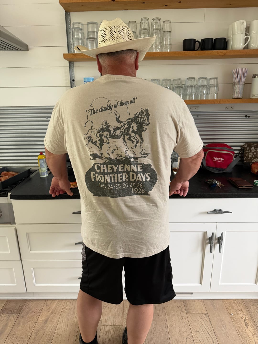 Customer photo review of Frontier Days Tee