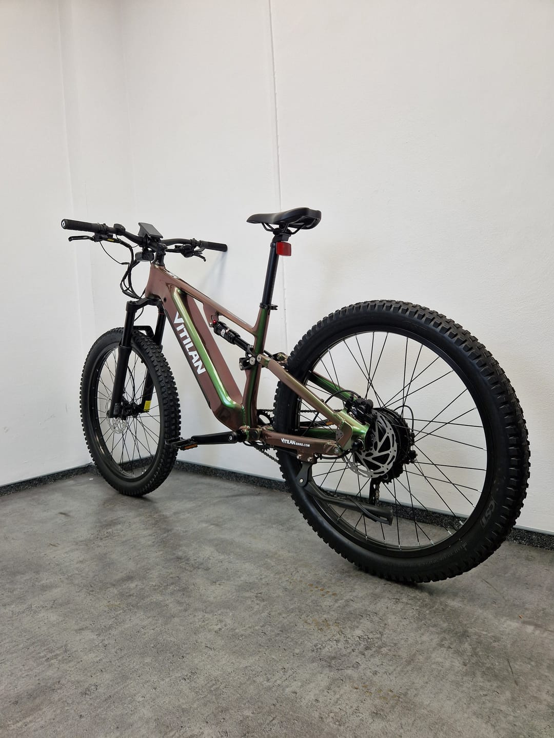 Customer photo review of M5 Full Suspension All-Terrain Mountain E-bike