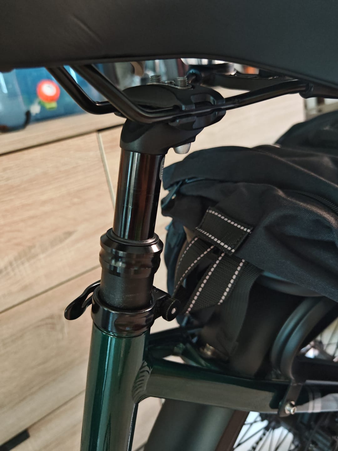 Customer photo review of E-Bike Suspension Seatpost