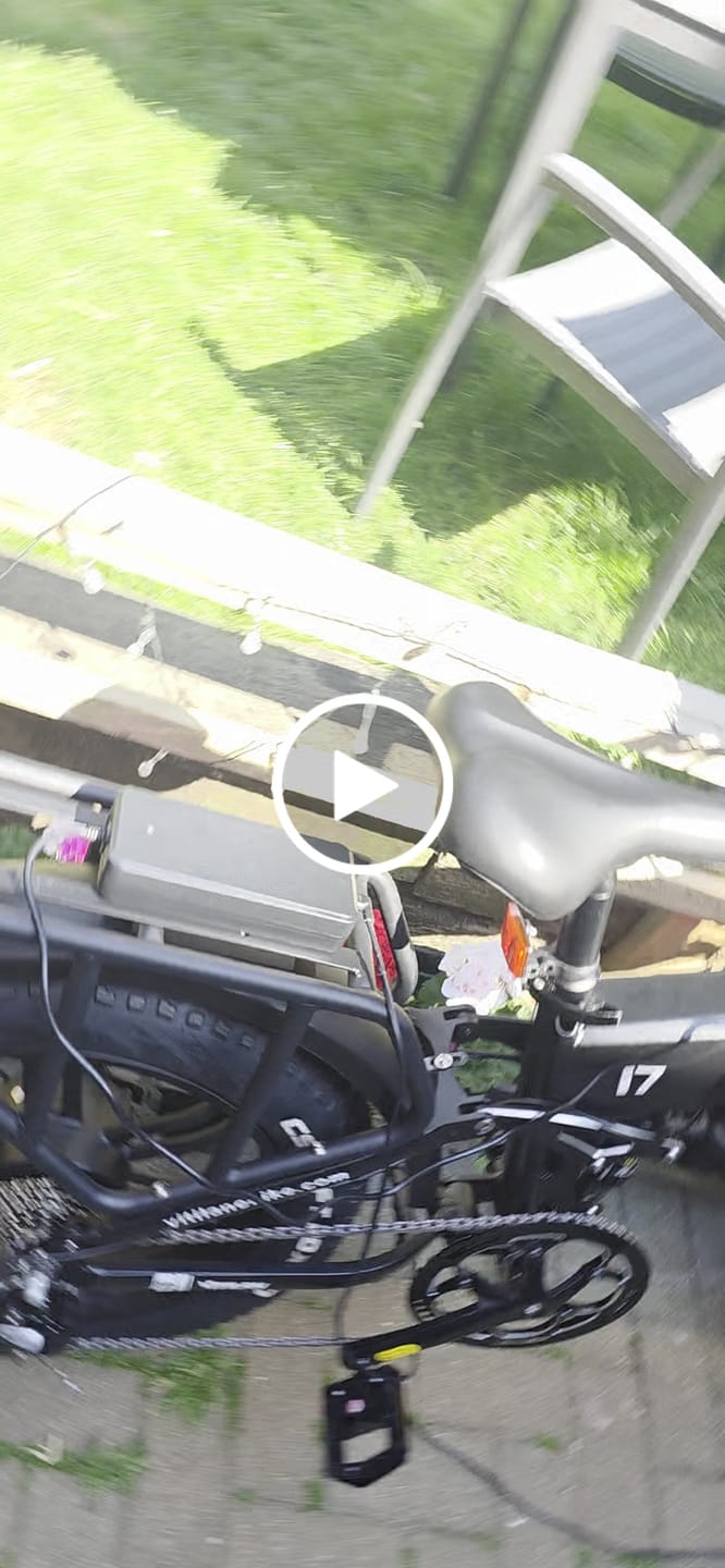 Customer video review of I7 Pro Folding Full Suspension Electric Bike