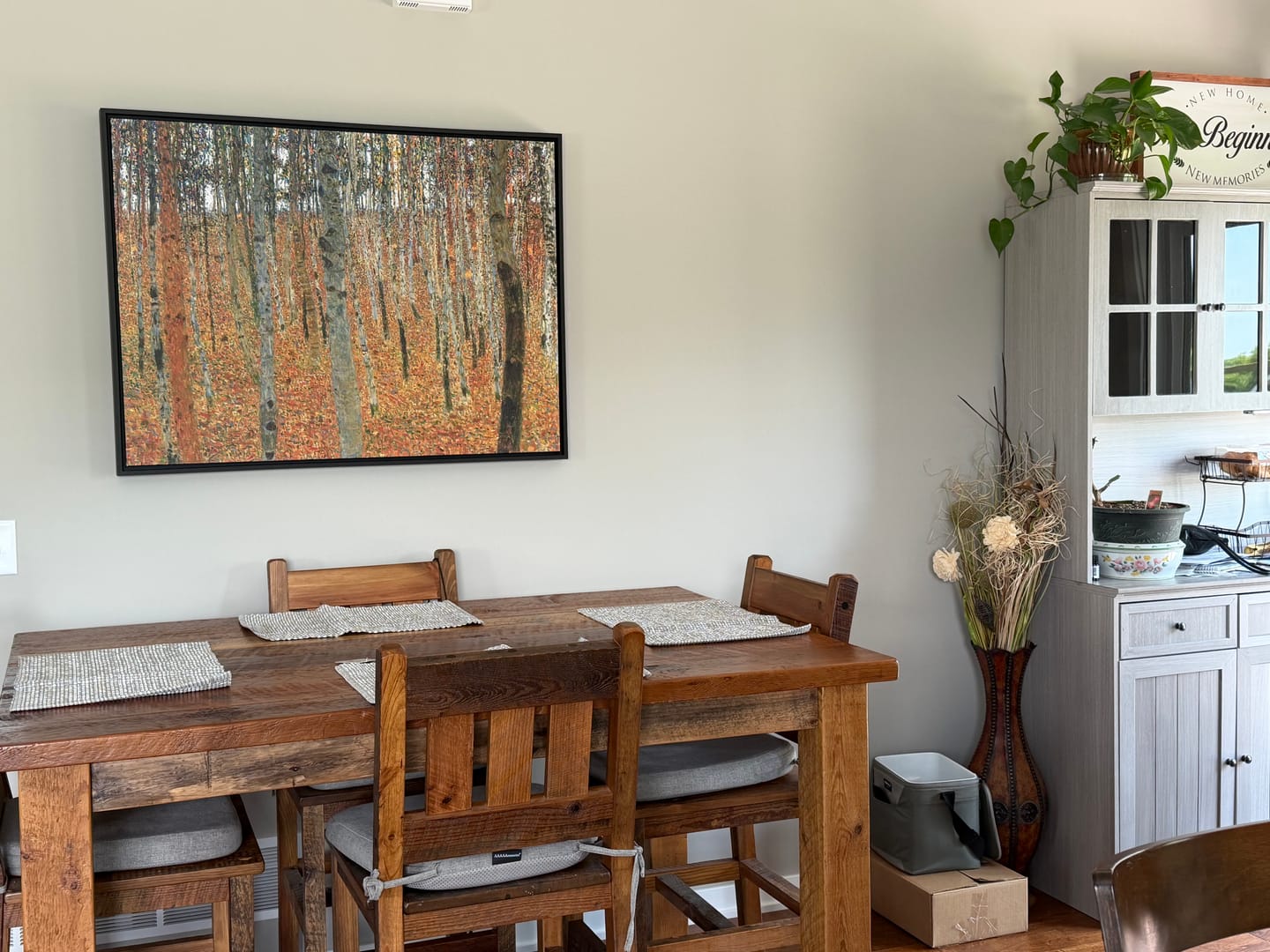 Customer photo review of Forest of Beech Trees by Gustav Klimt