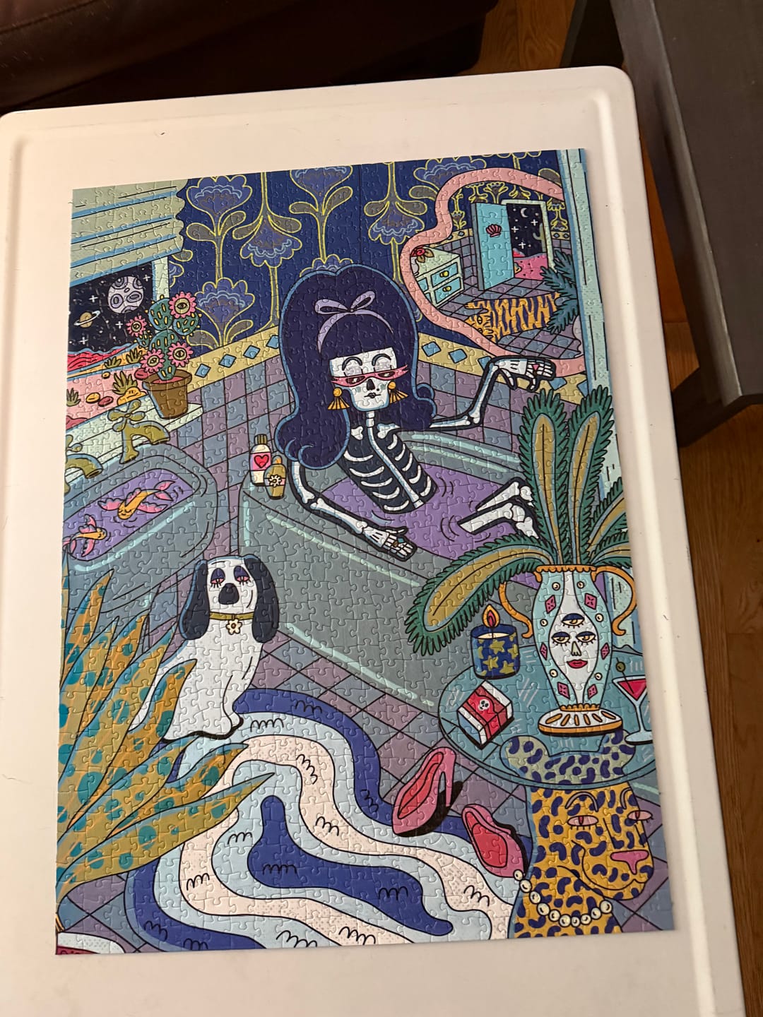 Customer photo review of Moonlight | 1000 Piece Puzzle