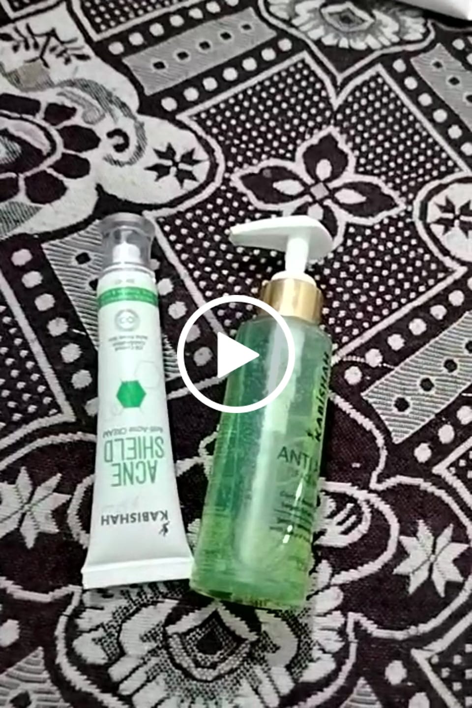 Customer video review of Anti Acne Bundle