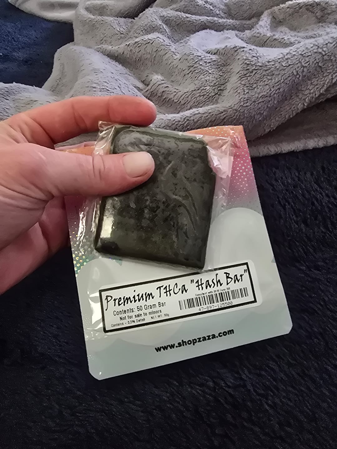Customer photo review of Premium THCa Hash Bar