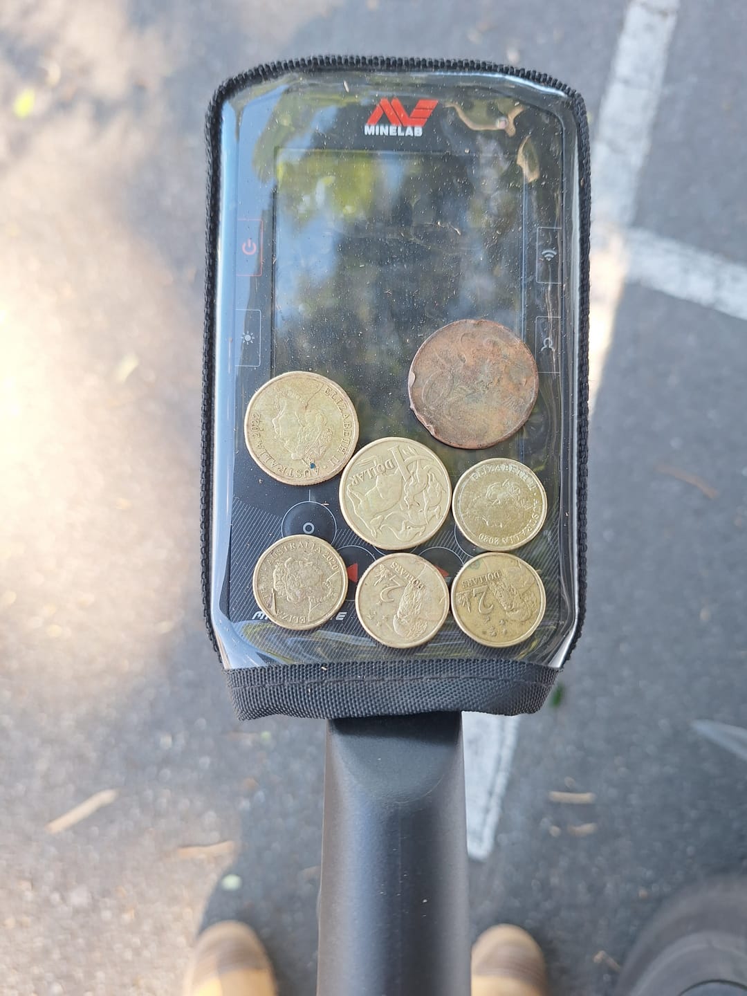 Customer photo review of Minelab Manticore - All types Metal Detector