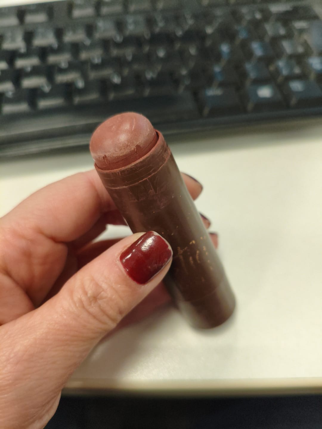 Customer photo review of Blush Stick Red Mocha Vizzela + La's