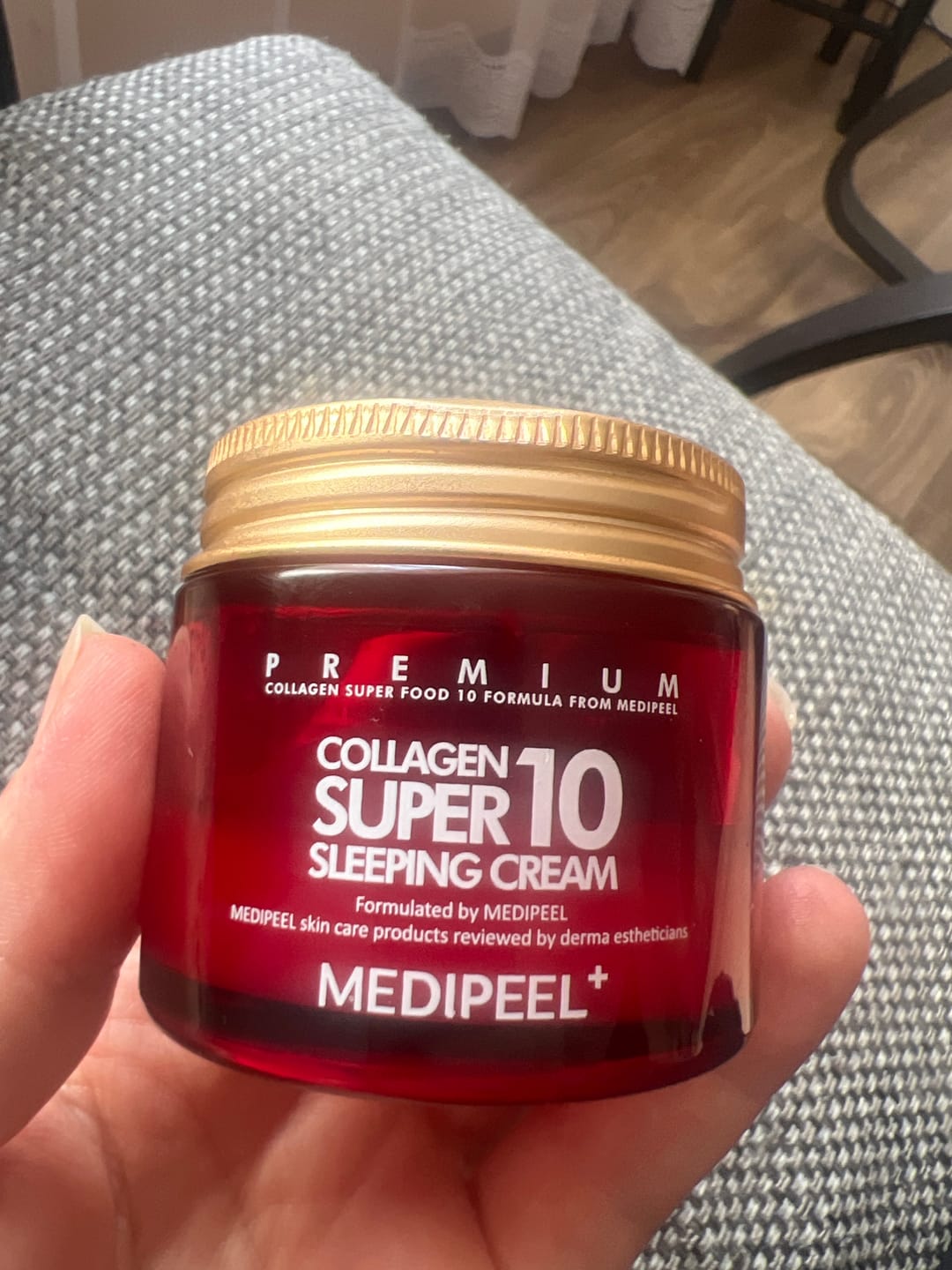 Customer photo review of Pretnovecošanās nakts krēms sejai ar kolagēnu Medi-Peel Collagen Super10 Sleeping Cream