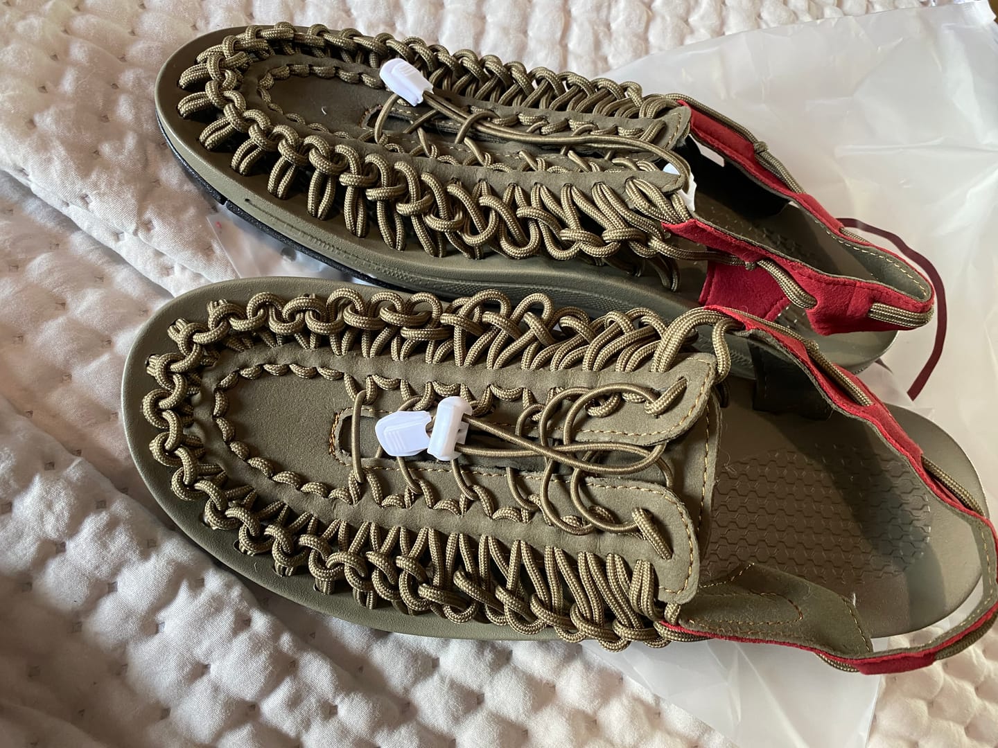 Customer photo review of Sandalias Barefoot unisex TrailStep™