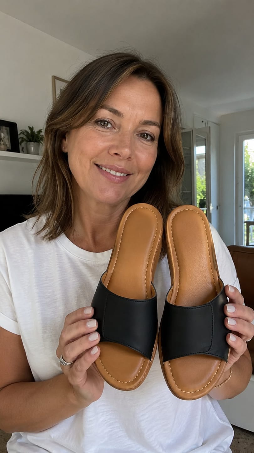 Customer photo review of VivaStep - Pain-relieving comfort sandals | Ergonomic design