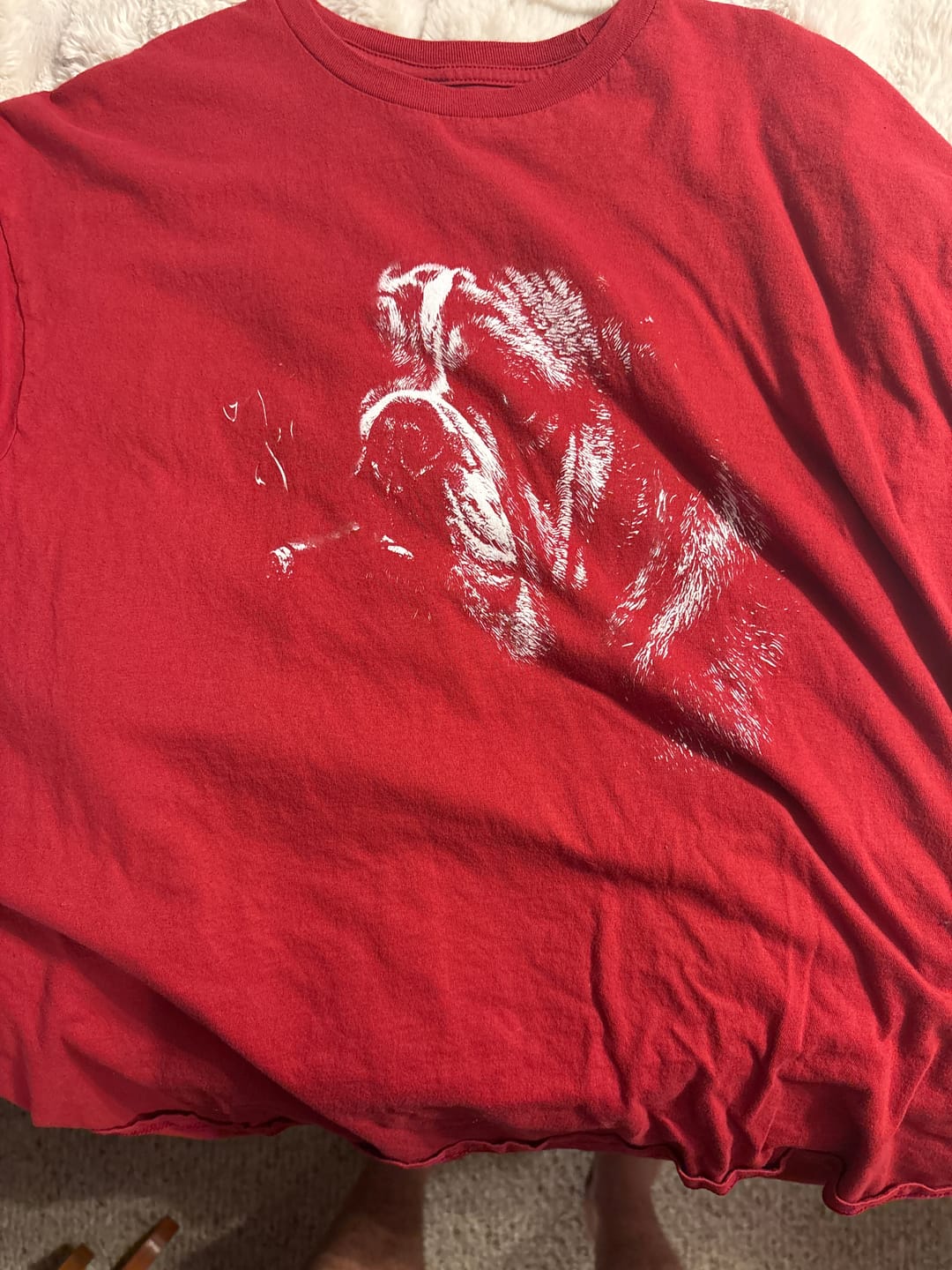 Customer photo review of Bulldog Stogie T-Shirt