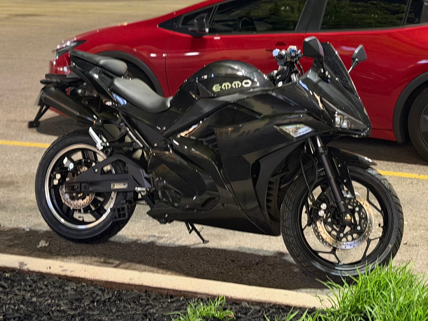 Customer photo review of Zone II Electric Motorcycle