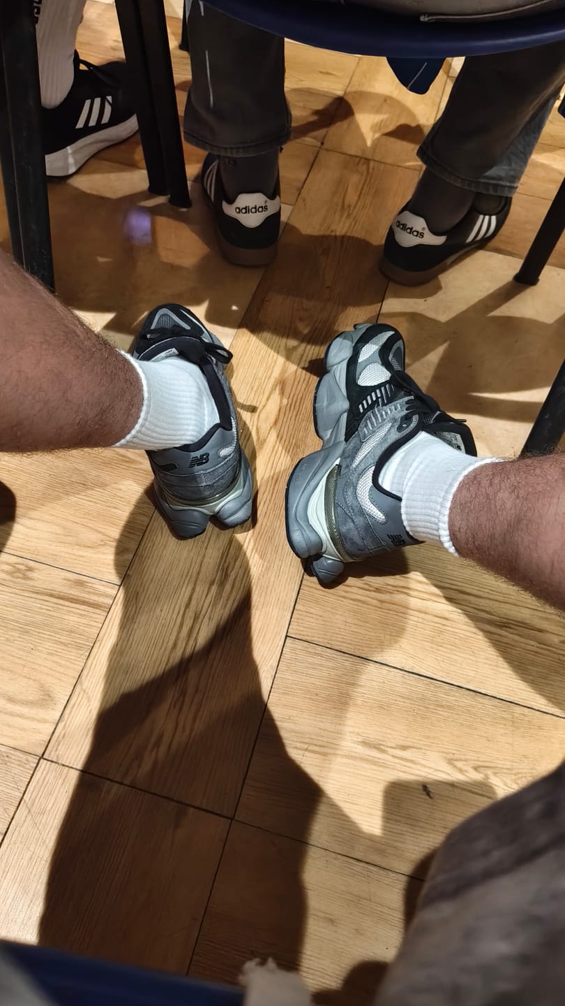 Customer photo review of New Balance 9060 'Black Castlerock Grey'