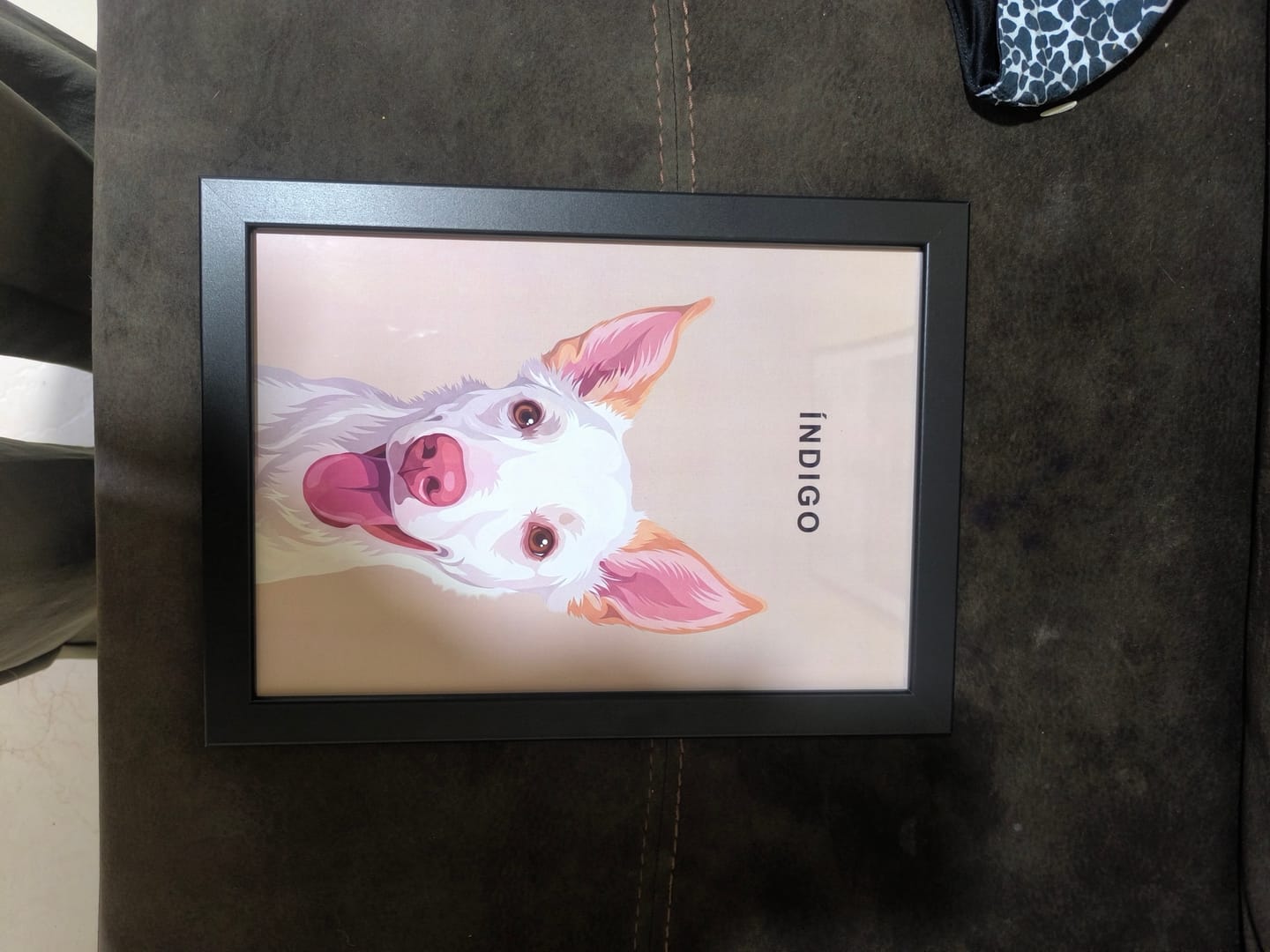 Customer photo review of Retrato Personalizado