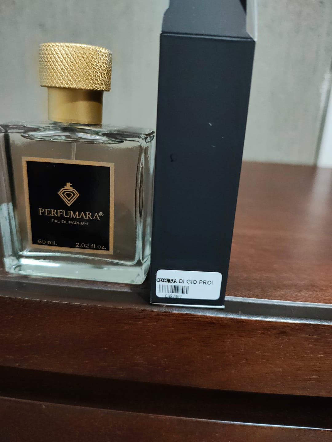 Customer photo review of Tendencia a CAqua di Giò Profondo Parfum