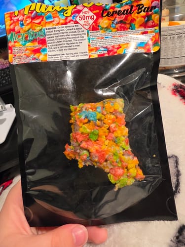 Customer photo review of Ignite D9 Fruity Crispy Bar - 50mg